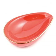 ���������� �������� Adorini Ashtray Leaf Red - 14405