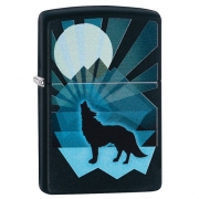 ��������� Zippo - 29864 Wolf and Moon Design