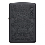 ��������� Zippo - 29989 Tone On Tone Design - Black Matte