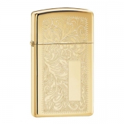 ��������� Zippo - 1652B Slim� Brass Venetian