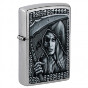 ��������� Zippo - 46151 Grim Beauty Street Chrome